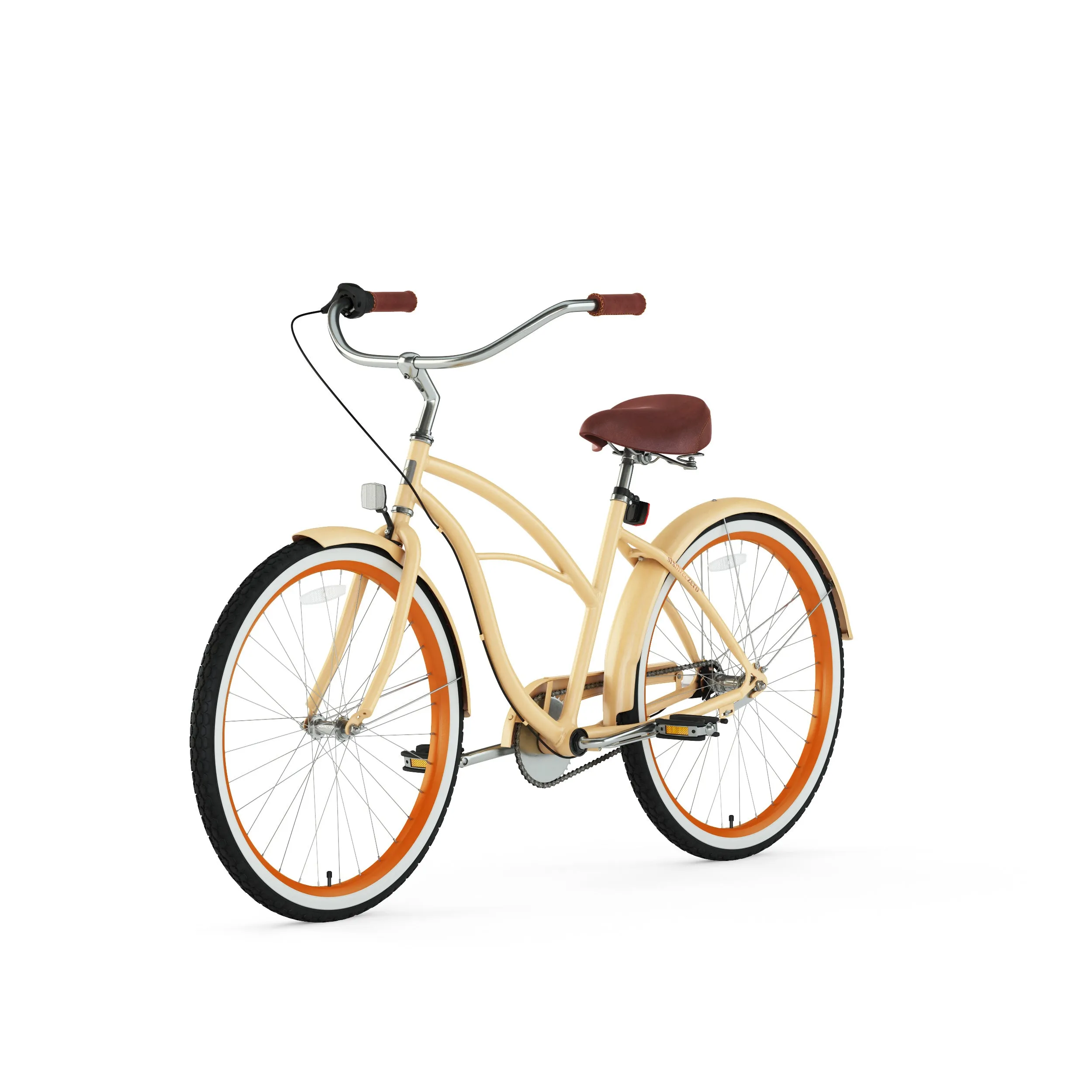 sixthreezero Scholar Woman 3 Speed 26" Beach Cruiser Bike