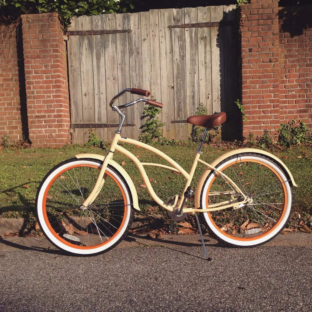 sixthreezero Scholar Woman 3 Speed 26" Beach Cruiser Bike