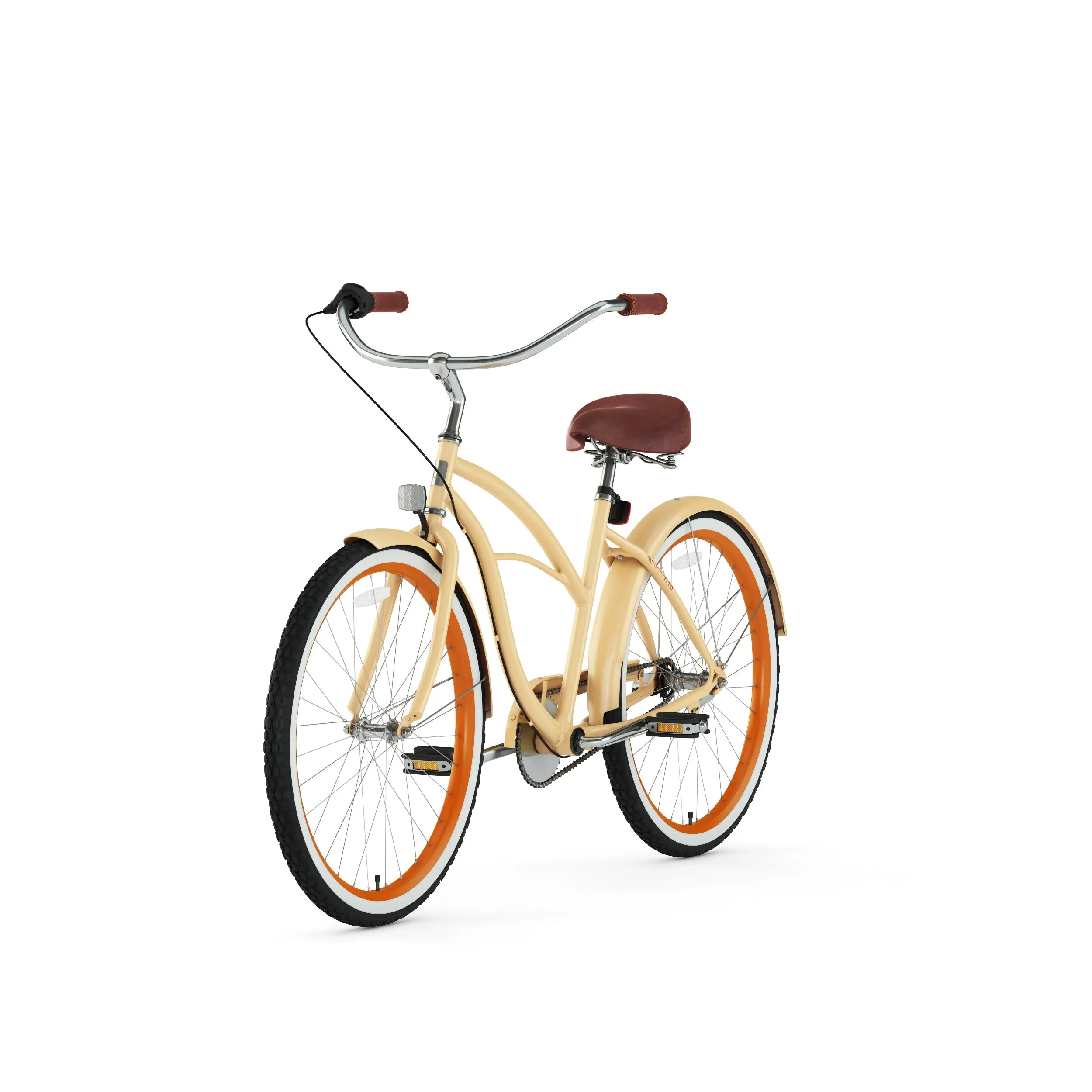 sixthreezero Scholar Woman 3 Speed 26" Beach Cruiser Bike