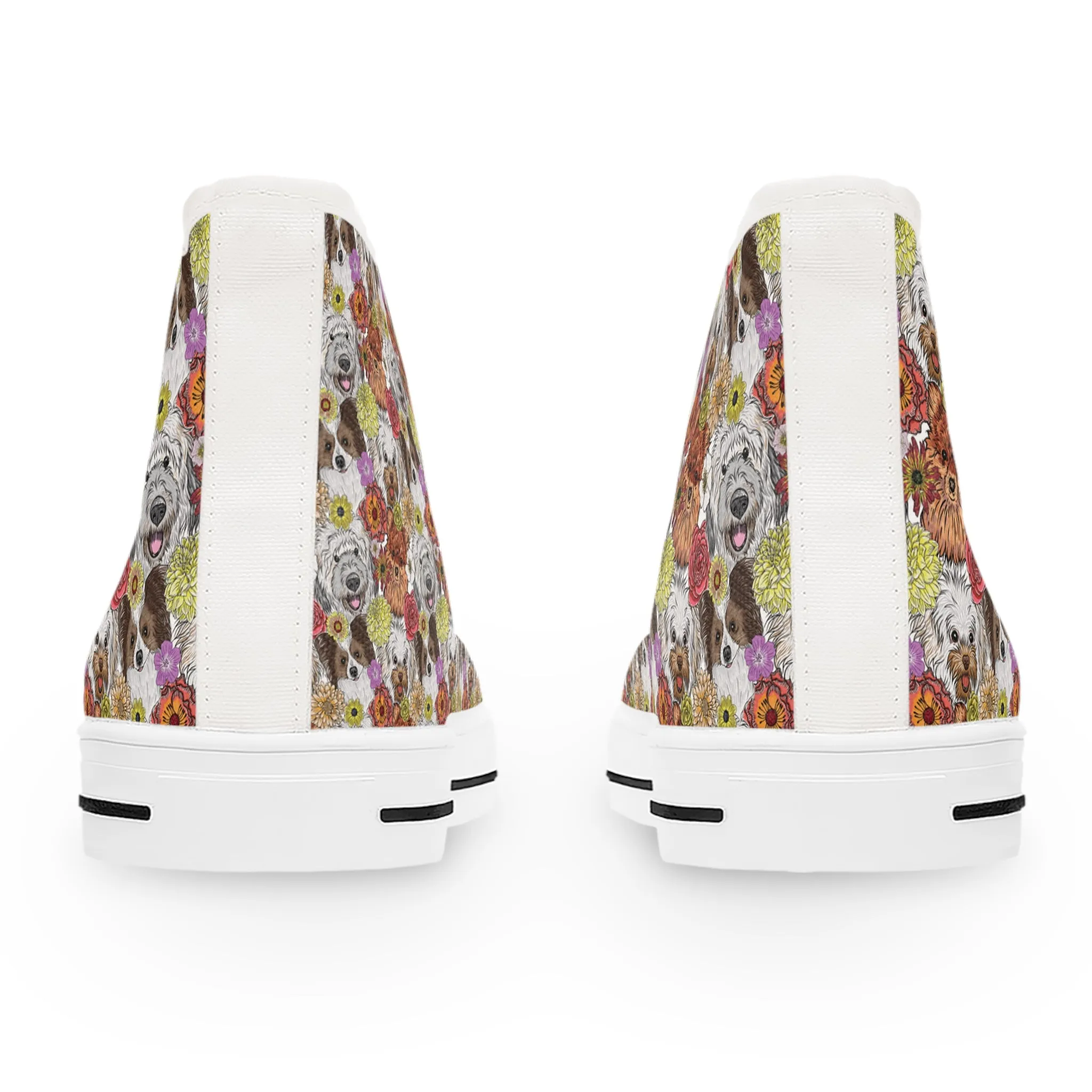 Sneakers - Hi Top - Floral