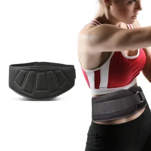 Sports Waist Support Squat Weightlifting Training Belt, Size: XL(Black)