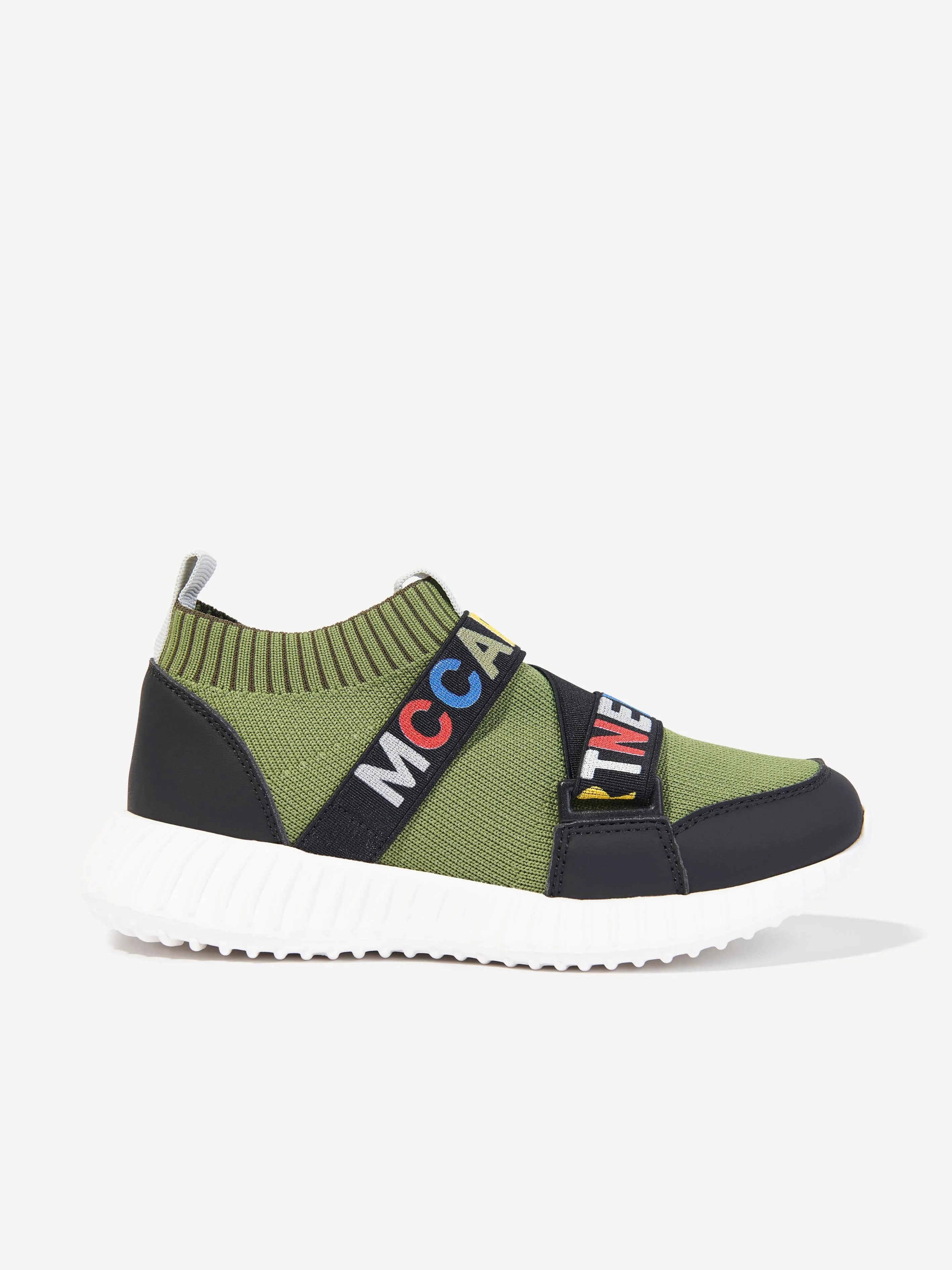 Stella McCartney Kids Sock Trainers in Green