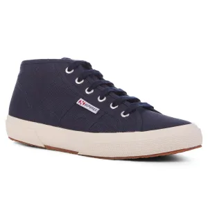 Superga 2754 COTU Midtop Trainers – Navy