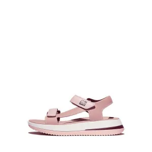 Surff Adj. Contrast-Stitch Leather B/Strap Sandals