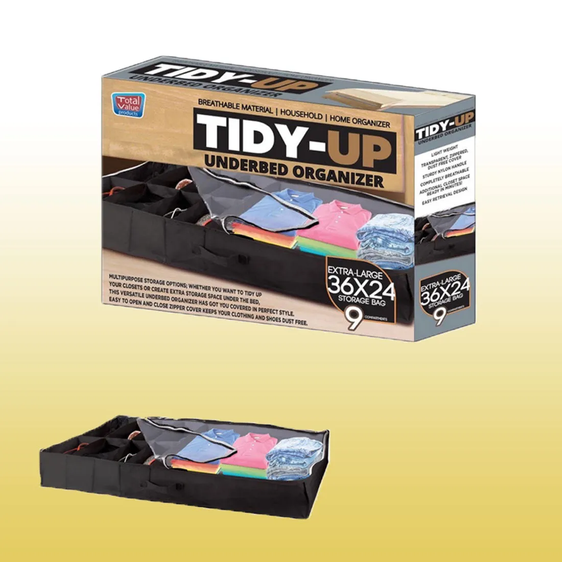 Tidy-Up Underbed Organizer