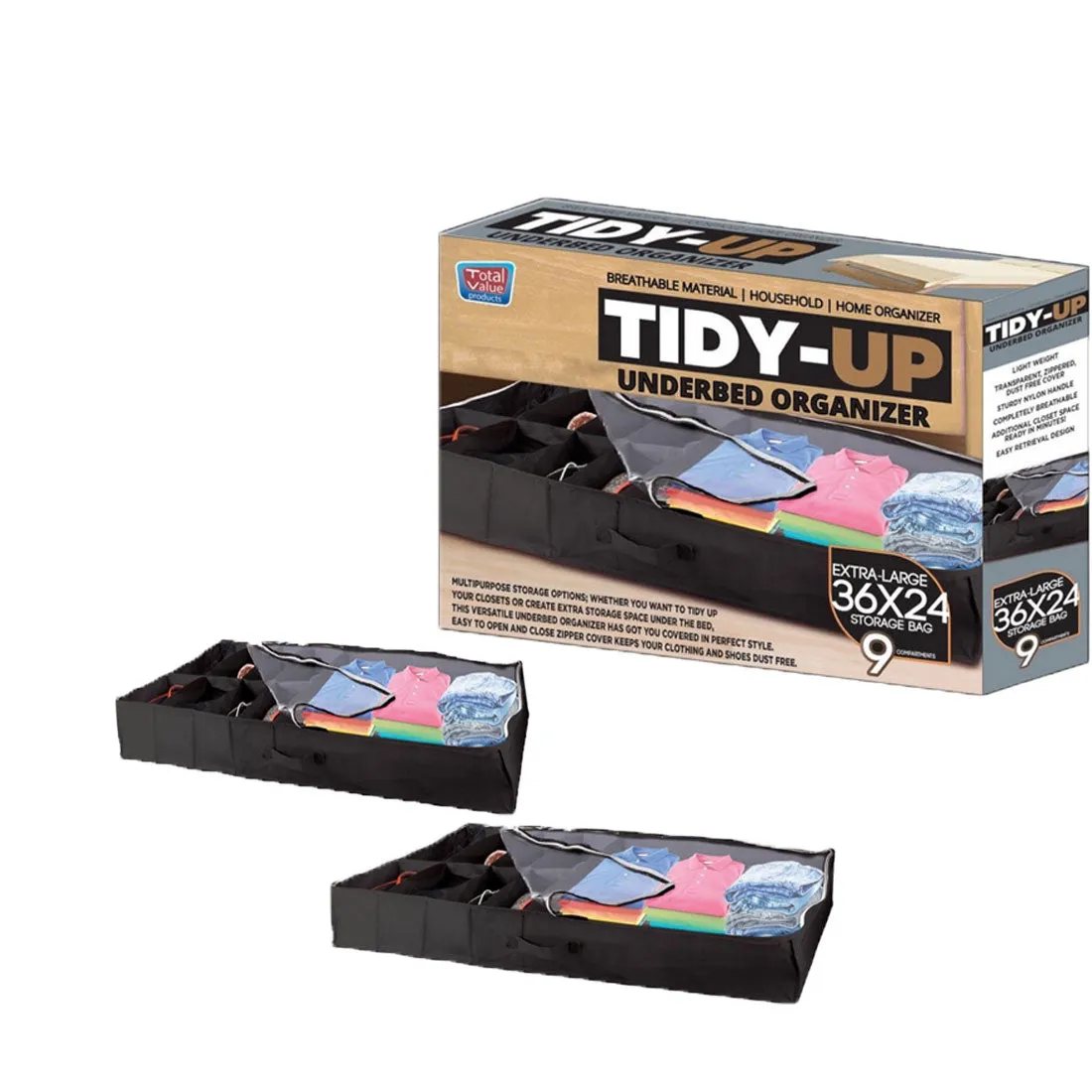 Tidy-Up Underbed Organizer