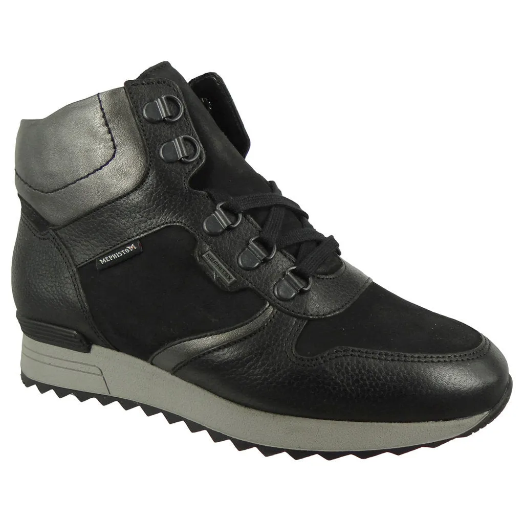 Tilda MT Full Grain Leather Women's Mid-Top Trainers