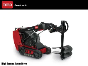 TORO DINGO HIGH TORQUE AUGER DRIVE FOR MINI LOADER