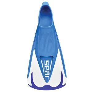 Used Seac Men's Team Snorkeling Swim Fins - Blue, Size: 10-11