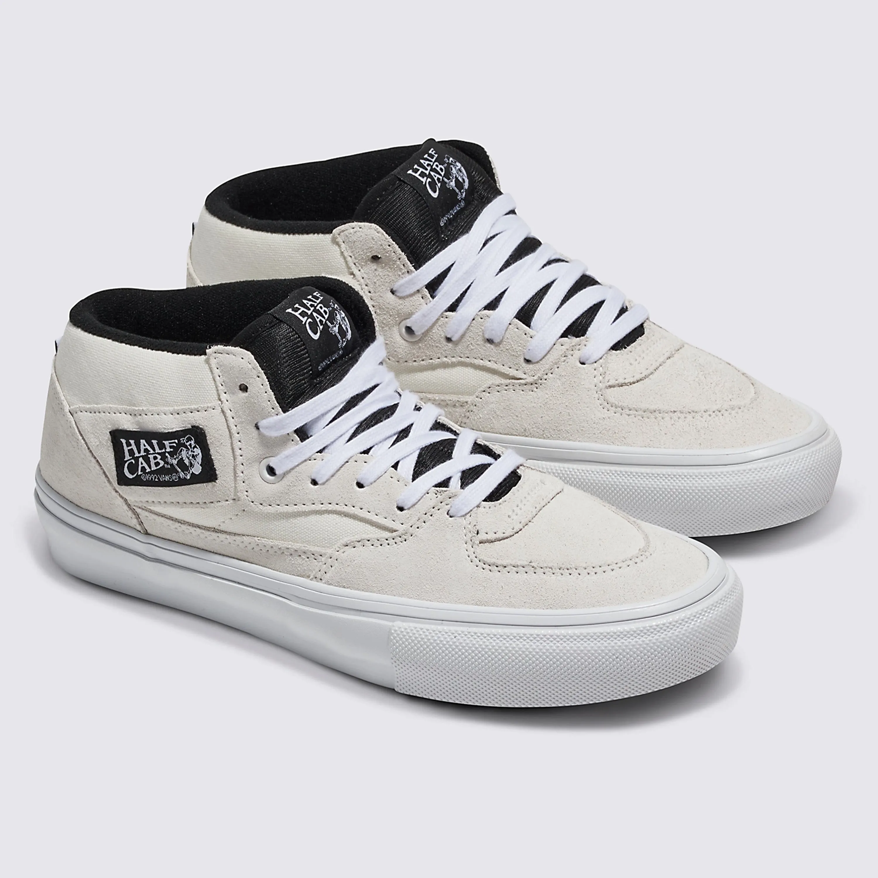 VANS SKATE HALF CAB WHITE / BLACK