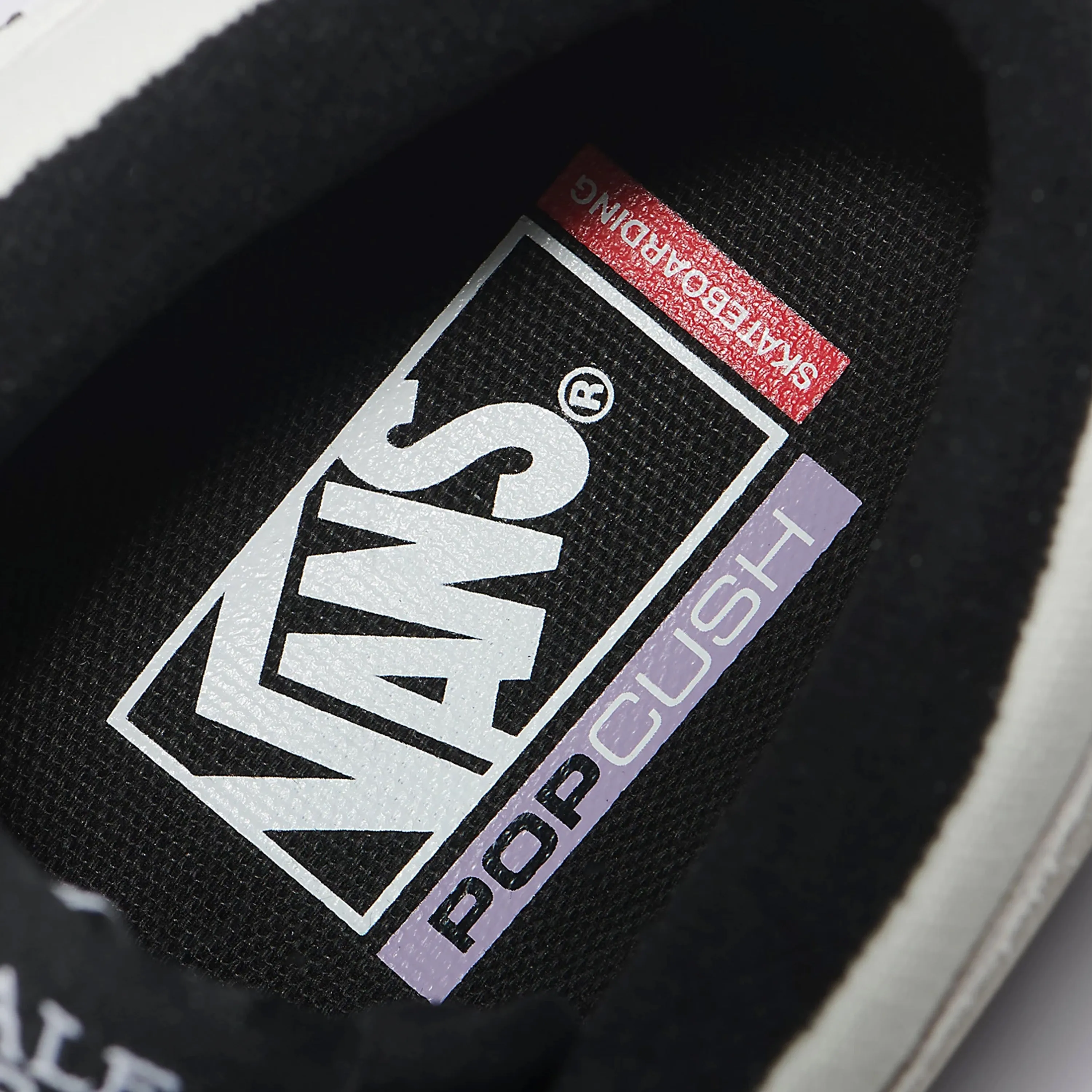 VANS SKATE HALF CAB WHITE / BLACK