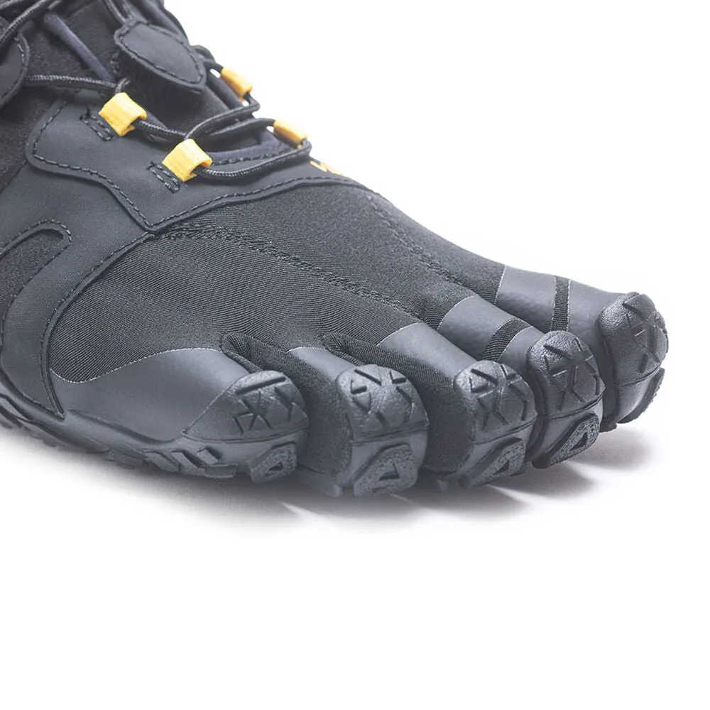 Vibram Men's V-Trail 2.0 in Black Yellow