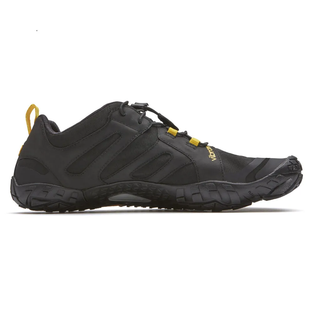 Vibram Men's V-Trail 2.0 in Black Yellow