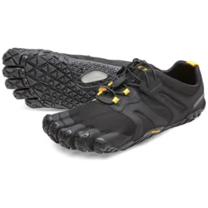 Vibram Women's V-Trail 2.0 in Black Yellow