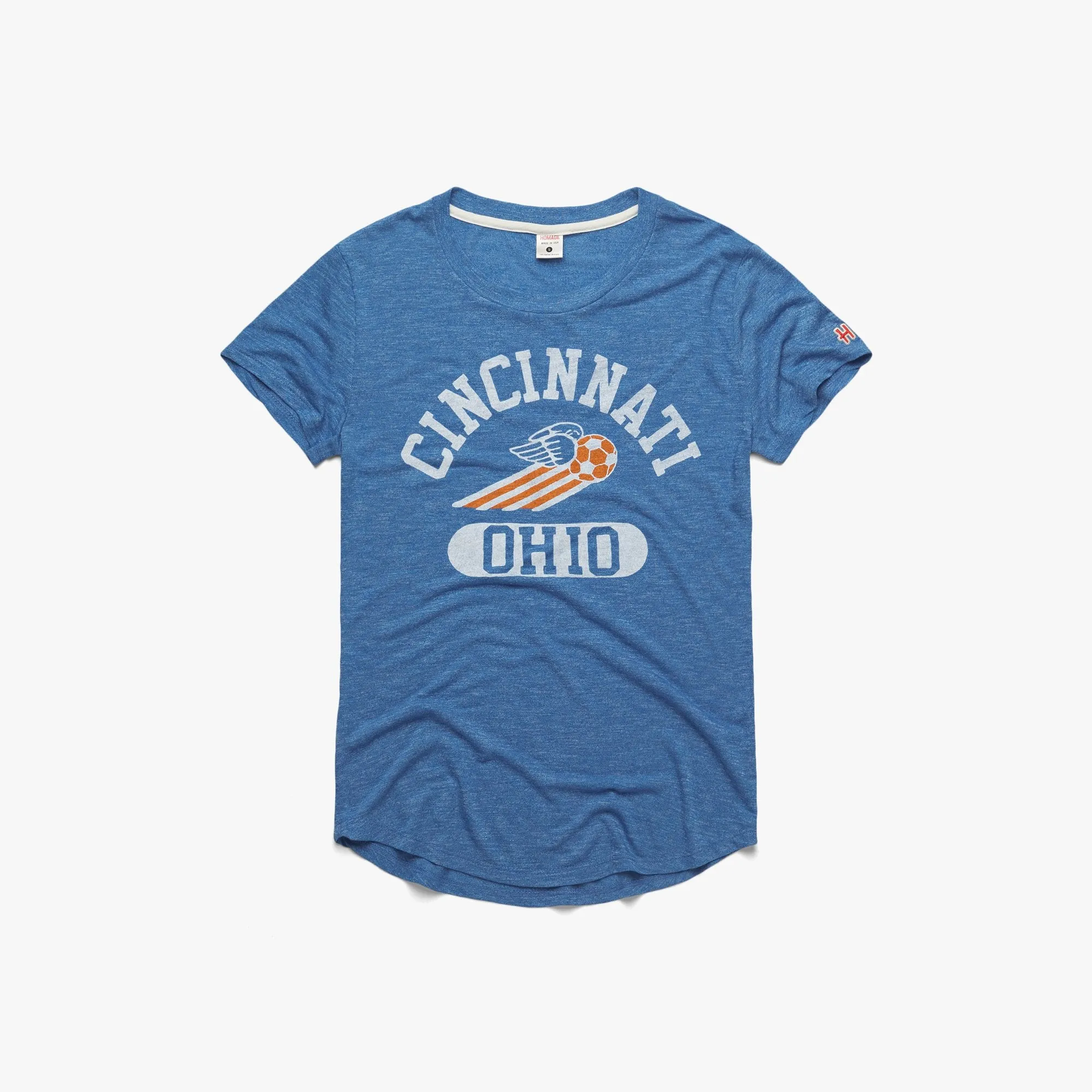 Women's Cincinnati Soccer Kickoff Easy Tee