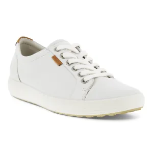 Women's Ecco Soft 7 Sneaker Color: White