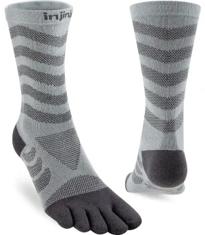 Women's Injinji Mid-Weight Ultra-Run Crew Length Toe Socks (INJ-WULTRA-CREW)