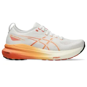 WOMEN'S KAYANO 31 - B - 100 WHITE/FADED ORANGE