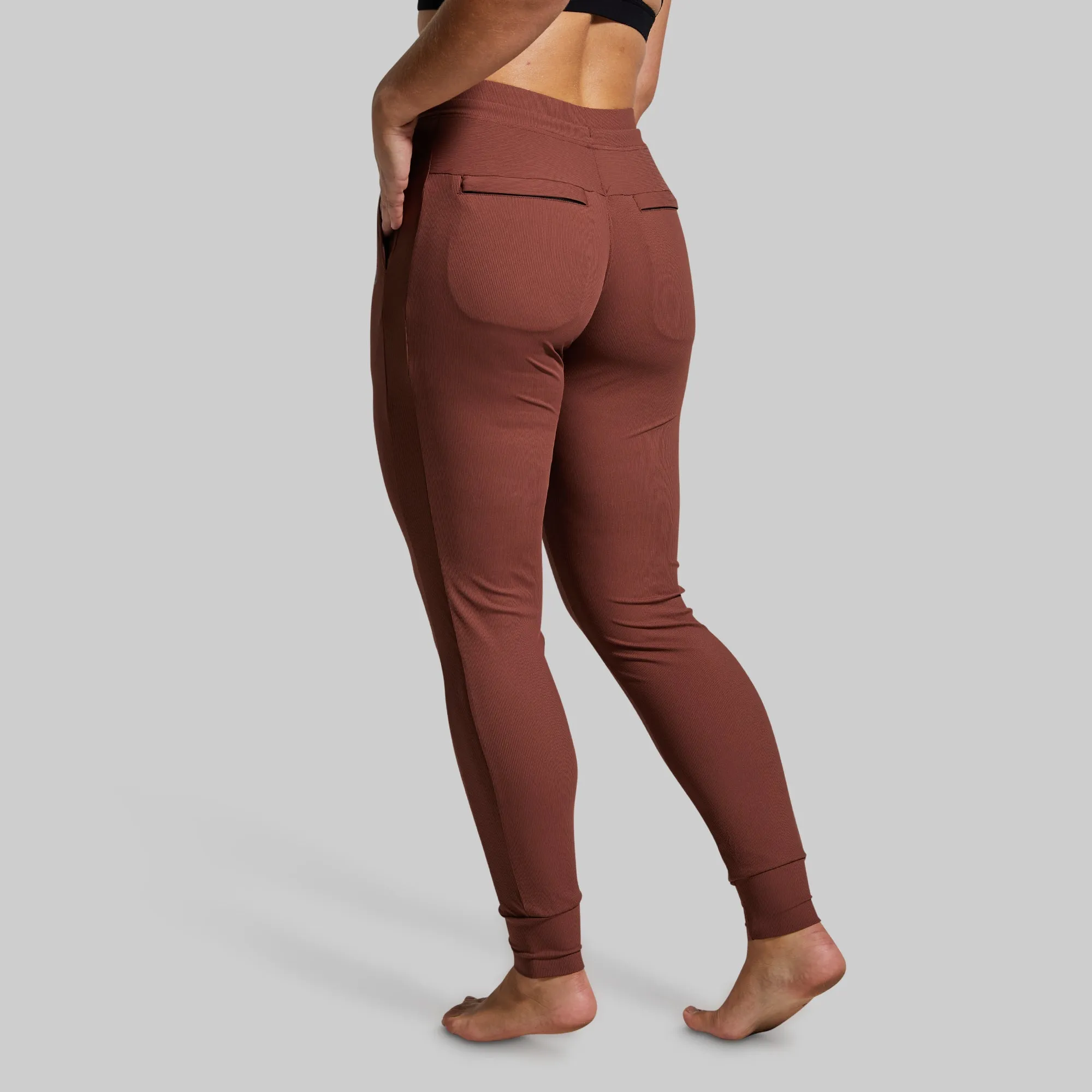 Women's Recovery Joggers (Rust)