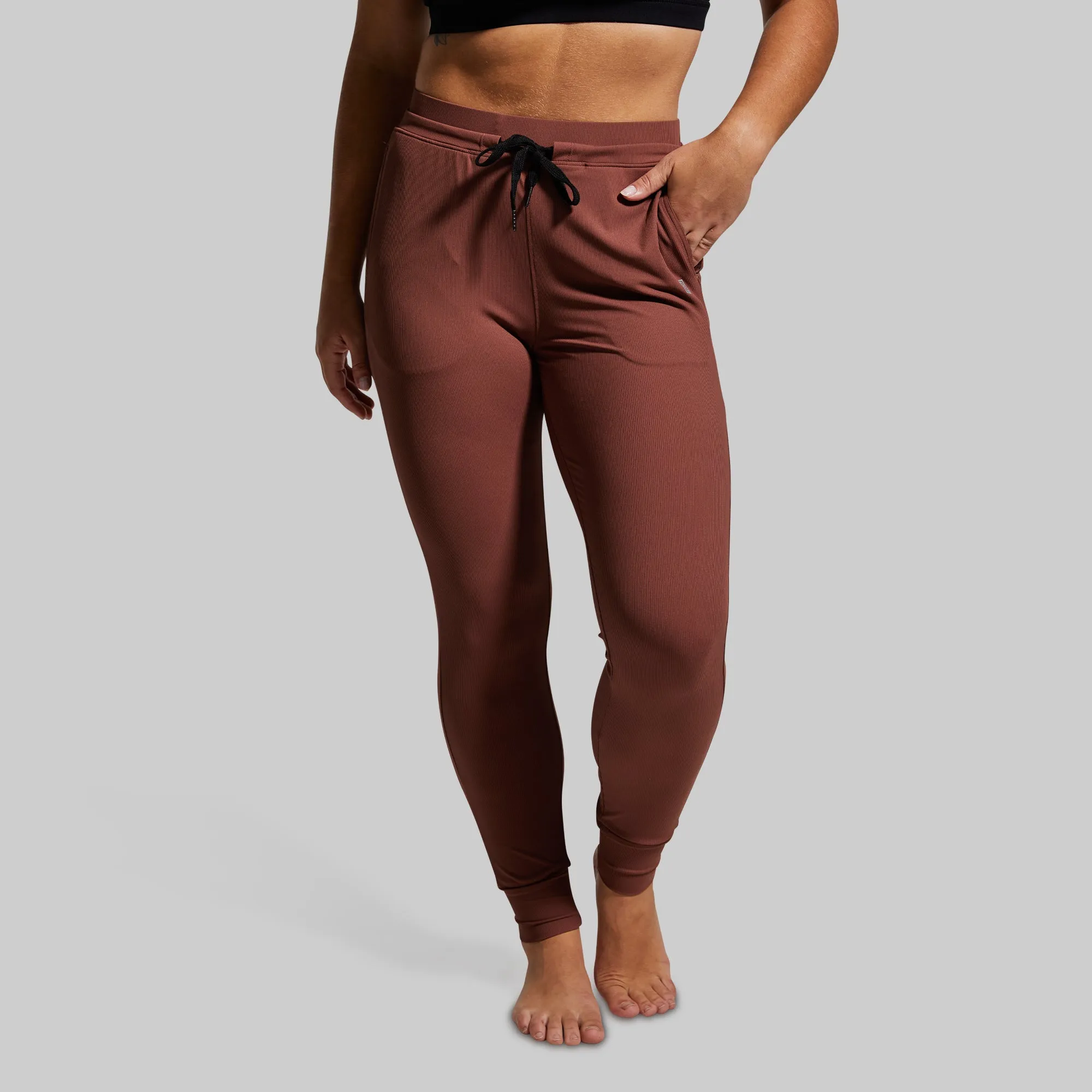 Women's Recovery Joggers (Rust)