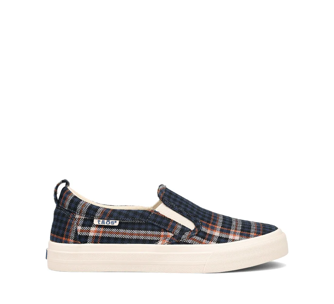 Women's Taos Rubber Soul Color: Blue Plaid