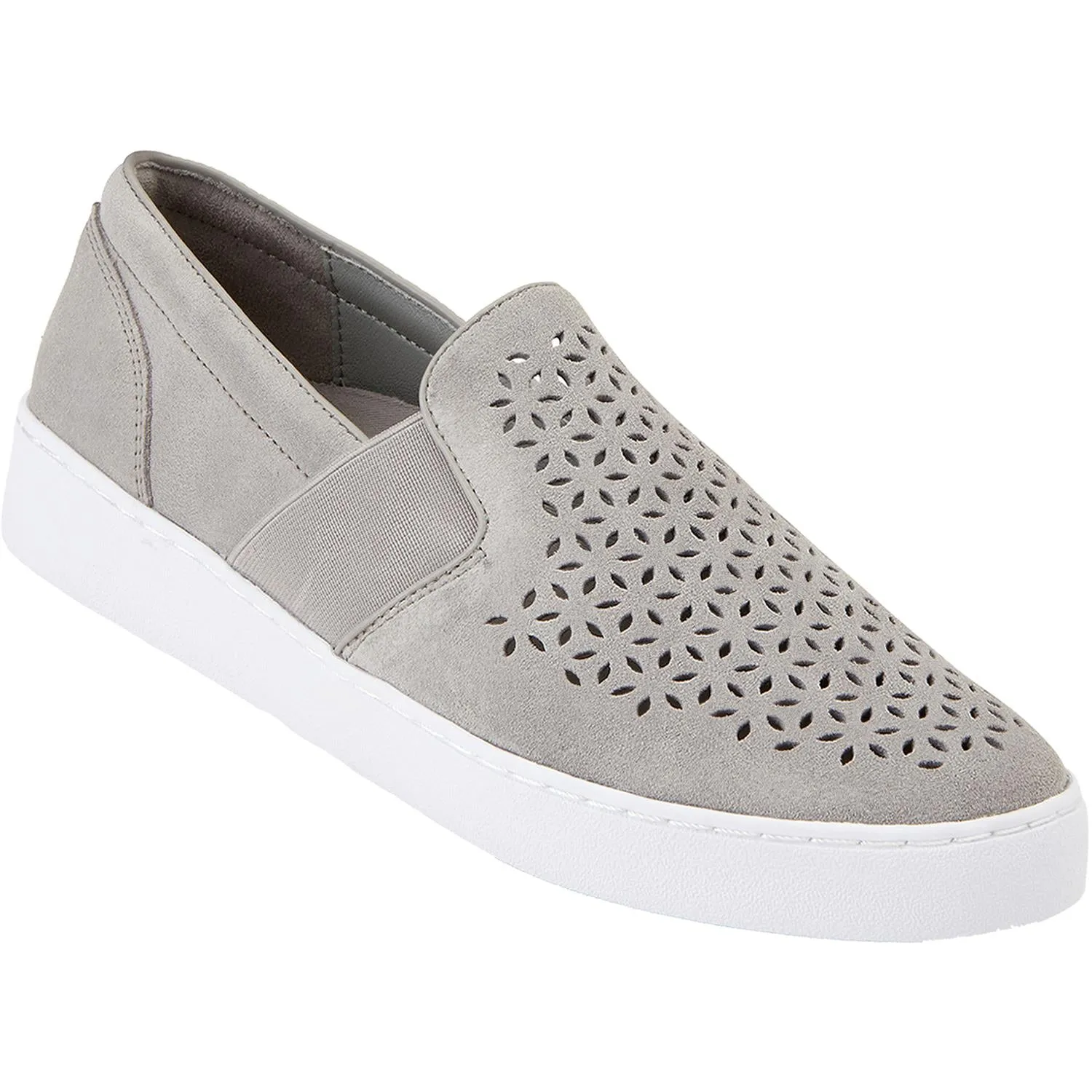 Women's Vionic Kani Light Grey Suede