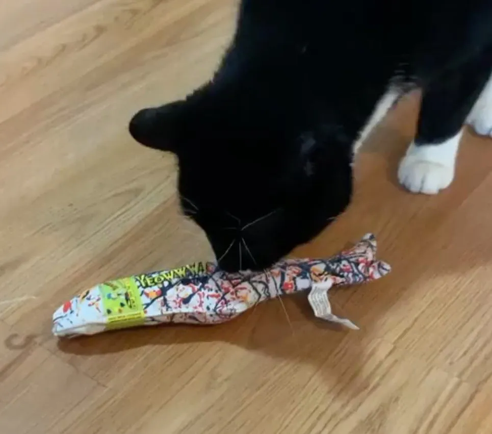 Yeowww! Pollock Catnip Fish