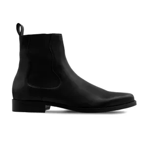 Yonke - Men's Black Calf Leather Chelsea Boot