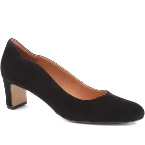 Zoey Leather Court Shoes - ZOEY / 323 597